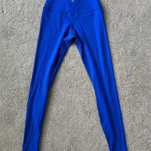 Lululemon Athletica Vibrant Blue Leggings